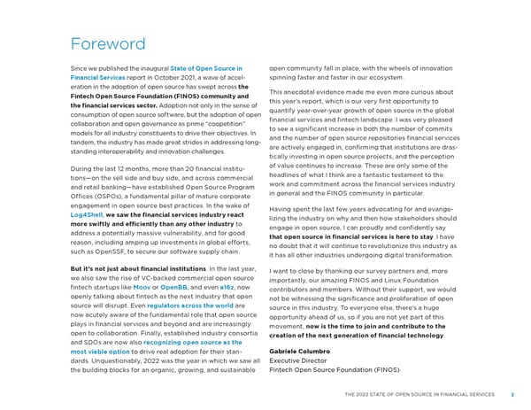 The State of Open Source in Financial Services - Page 3